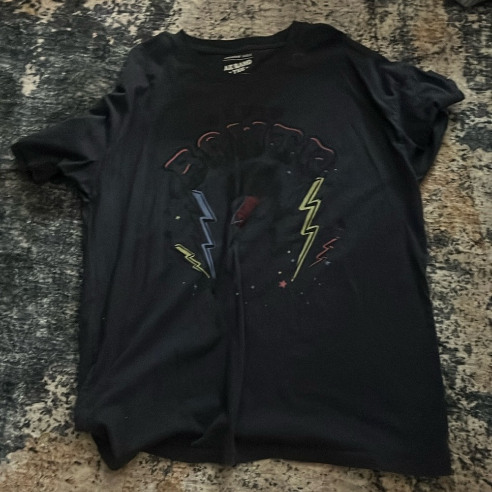 very oversized graphic tee